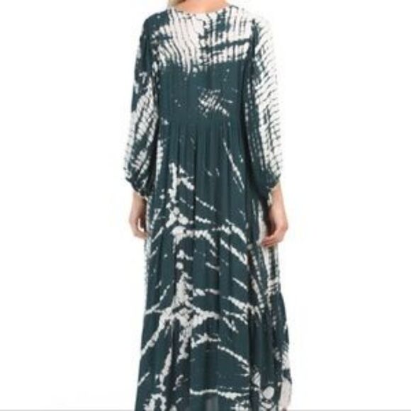 Young Fabulous and Broke NWT Tie Dye Boho Maxi Dress. Size M - Picture 2 of 14